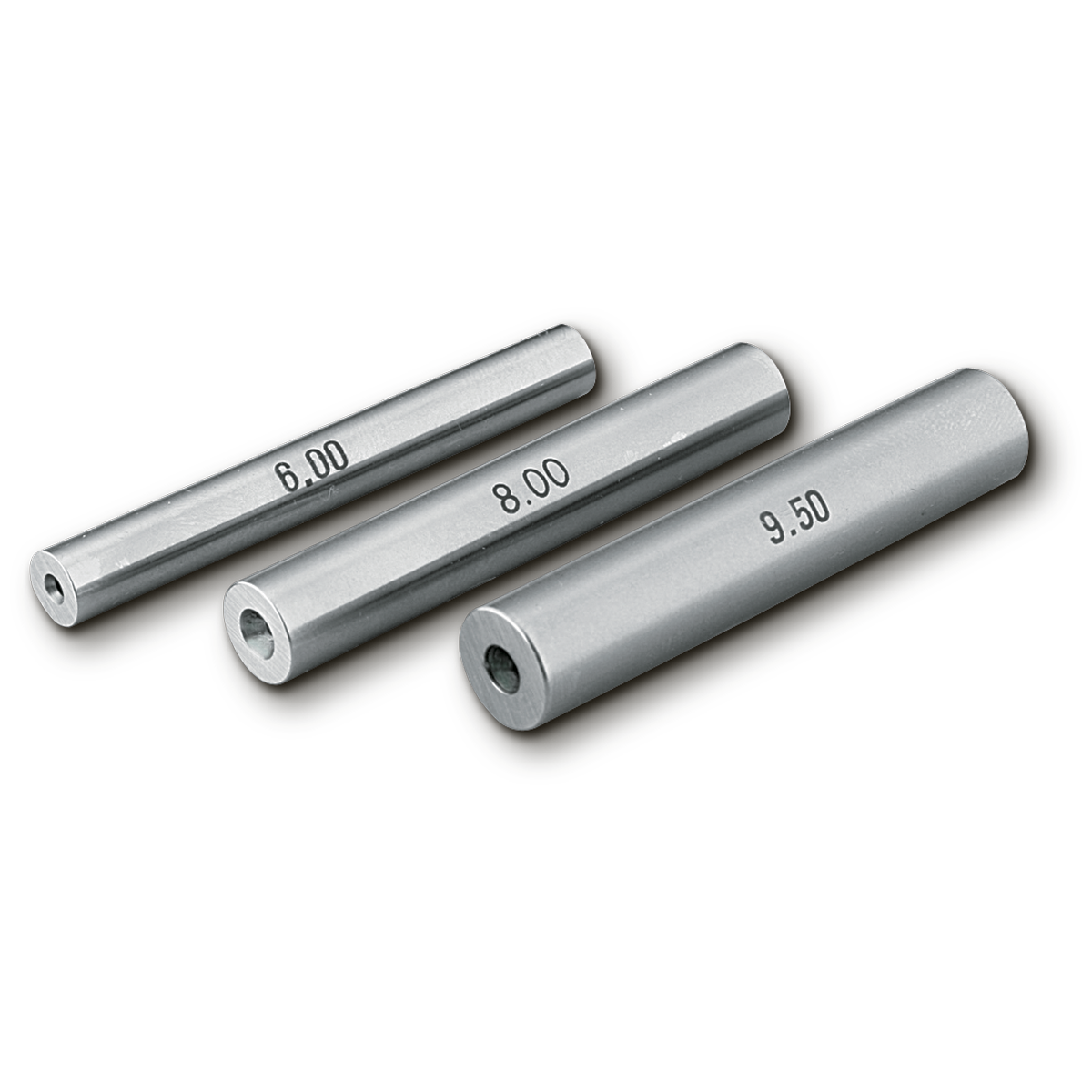 Merkezi Delikli Çelik Pin Mastar