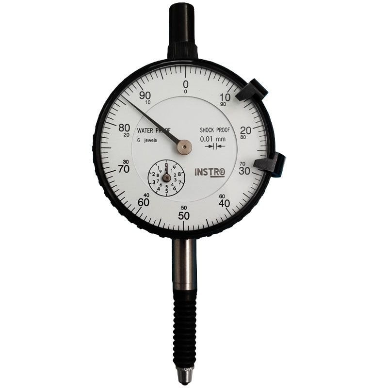 Darbeye ve Sıvıya Dayanıklı Komparatör Saati 0-10/0,001mm