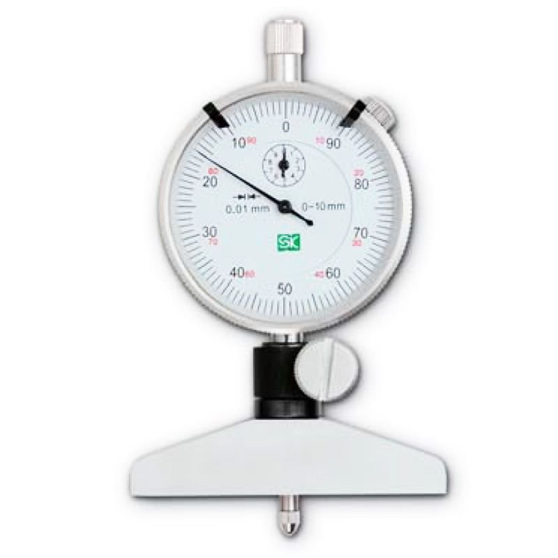 Derinlik Komparatör Saati 0-210/0,01mm(taban basma yüzeyi 100mm)